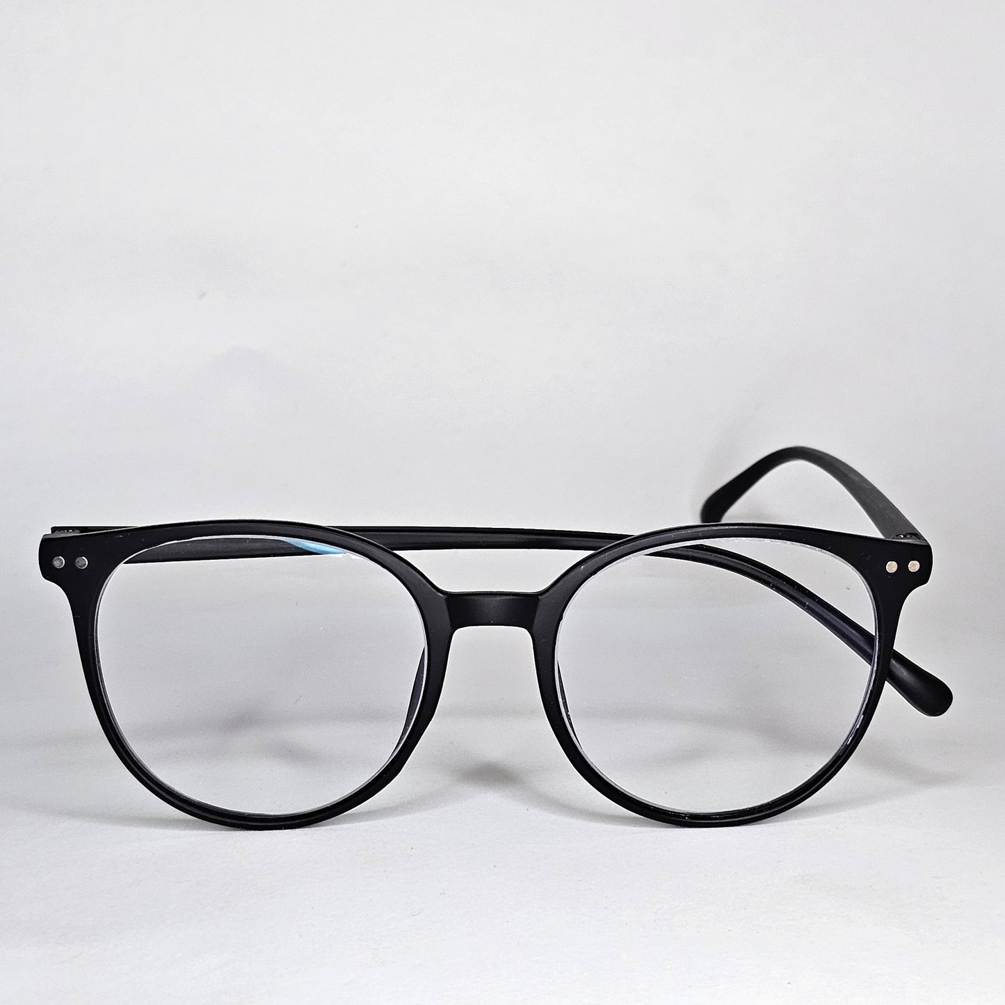 Round Dots - Black - Screen Glasses