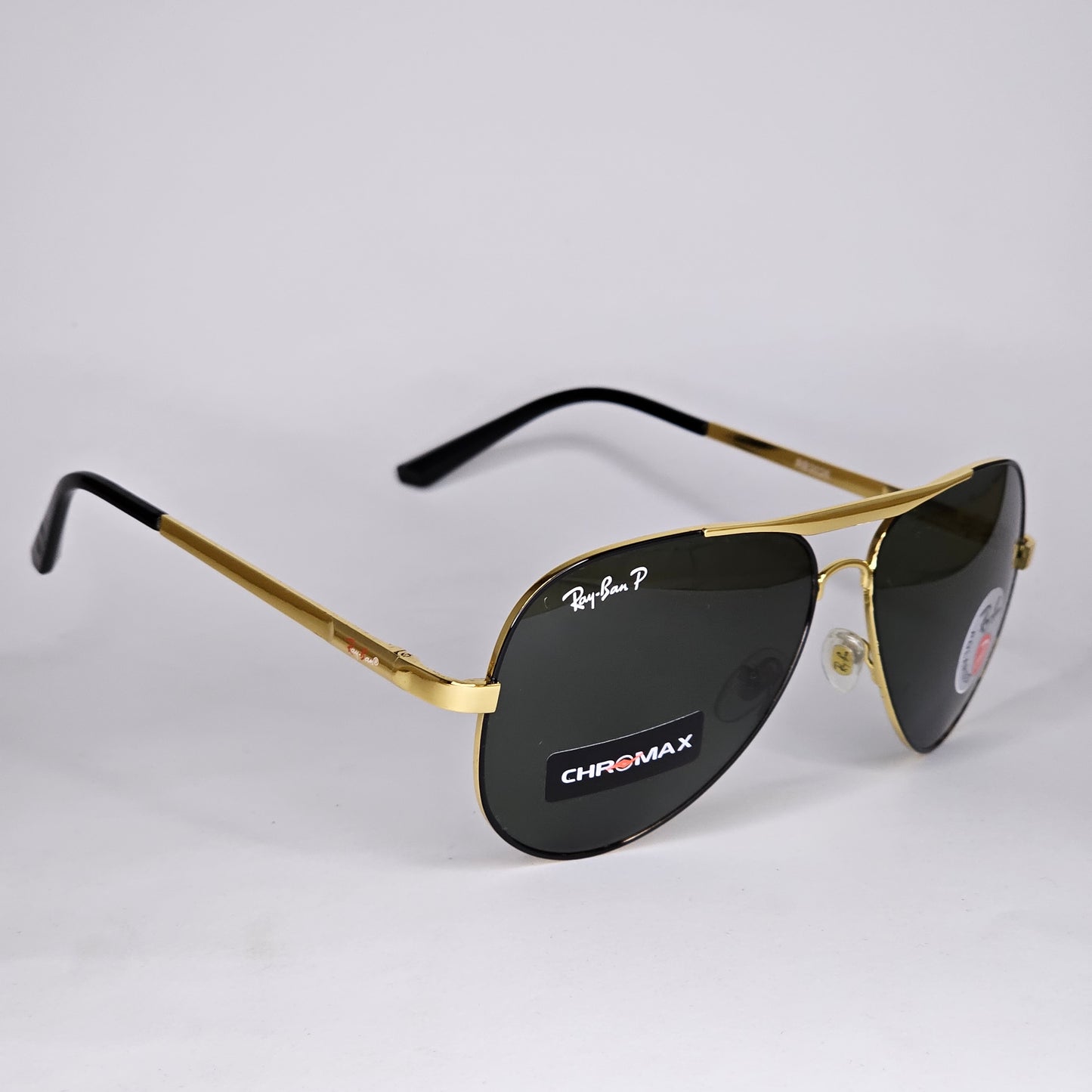 Smooth - CHROMAX Polarised - RB 3026 - Gold - Unisex