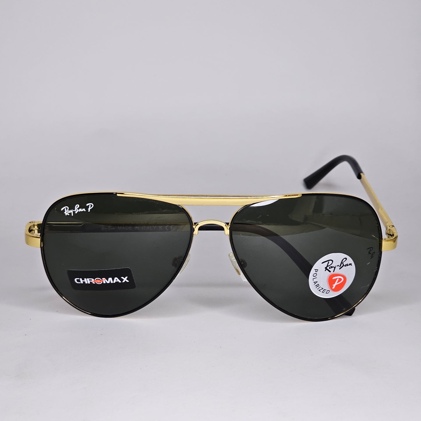 Smooth - CHROMAX Polarised - RB 3026 - Gold - Unisex
