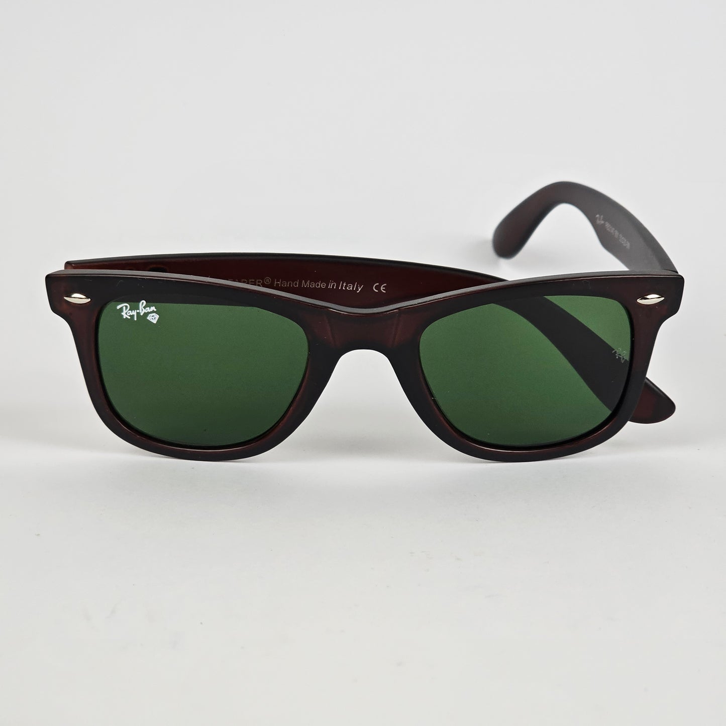 Classic Wayfarer - RB - 2140 - Brown/Green - Matte