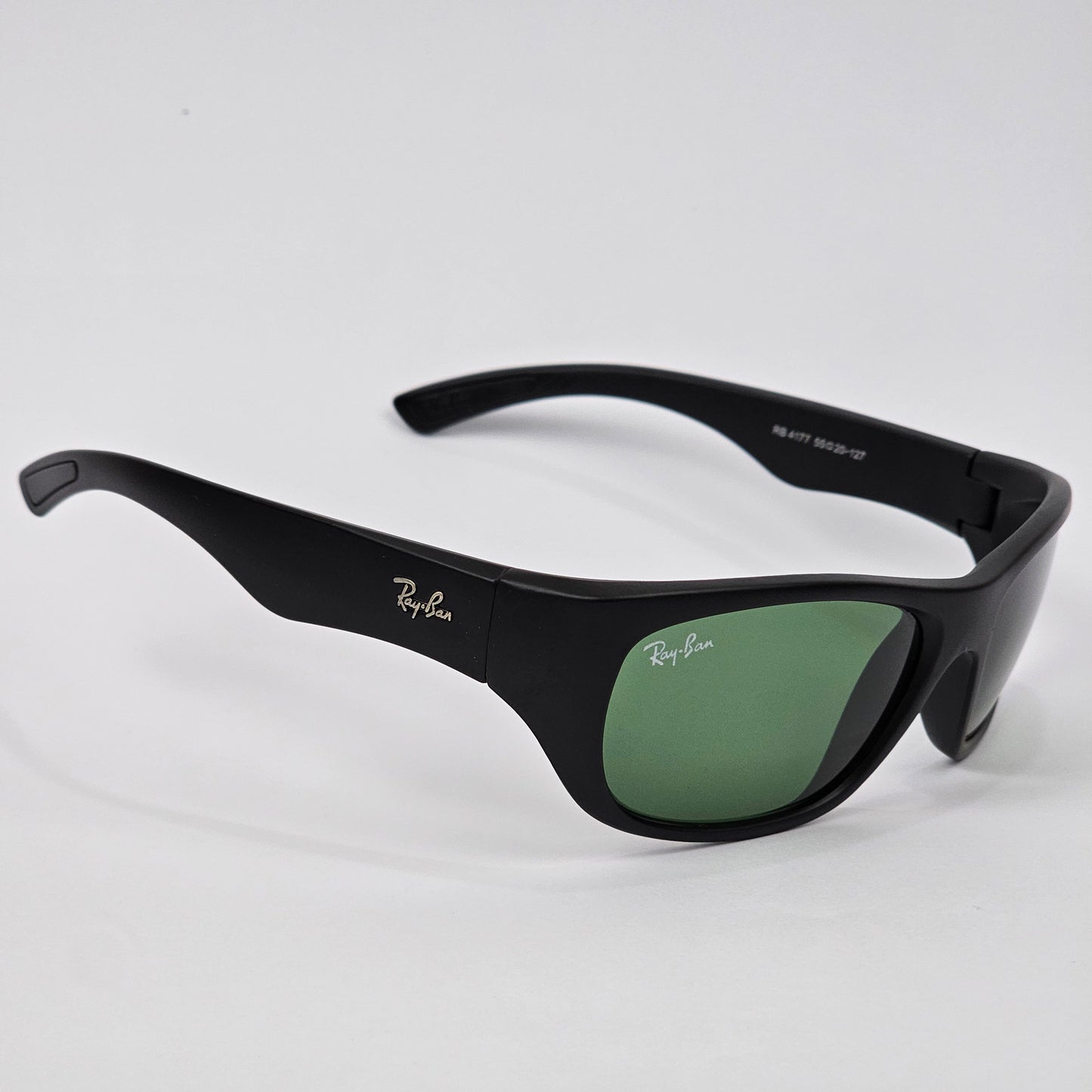 Sporty Wayfarer - 4177 - RB - Matte - Black - Unisex
