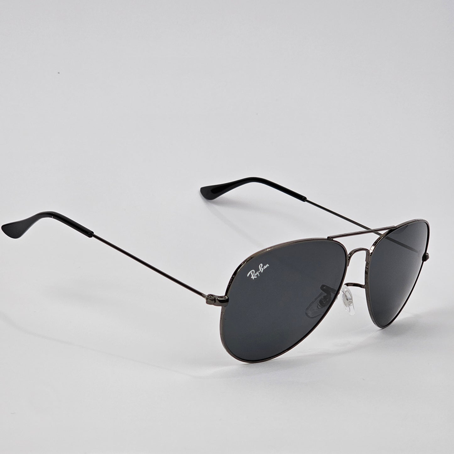 Rimmed Classic Aviators - RB - Gun Metal
