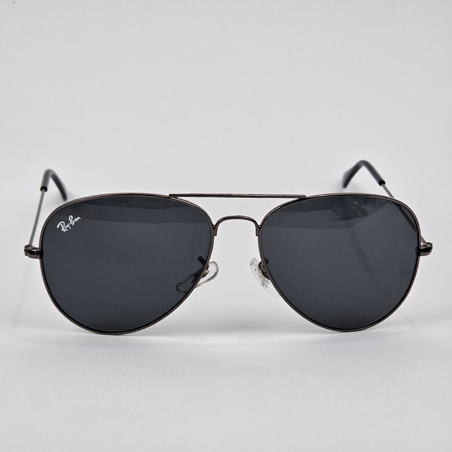 Rimmed Classic Aviators - RB - Gun Metal