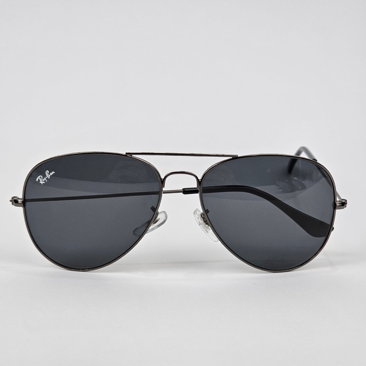 Rimmed Classic Aviators - RB - Gun Metal