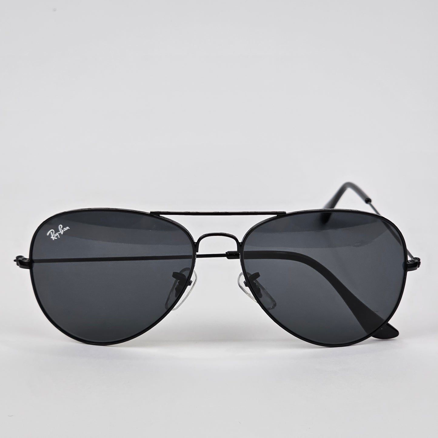 Rimmed Classic Aviators - RB - Black