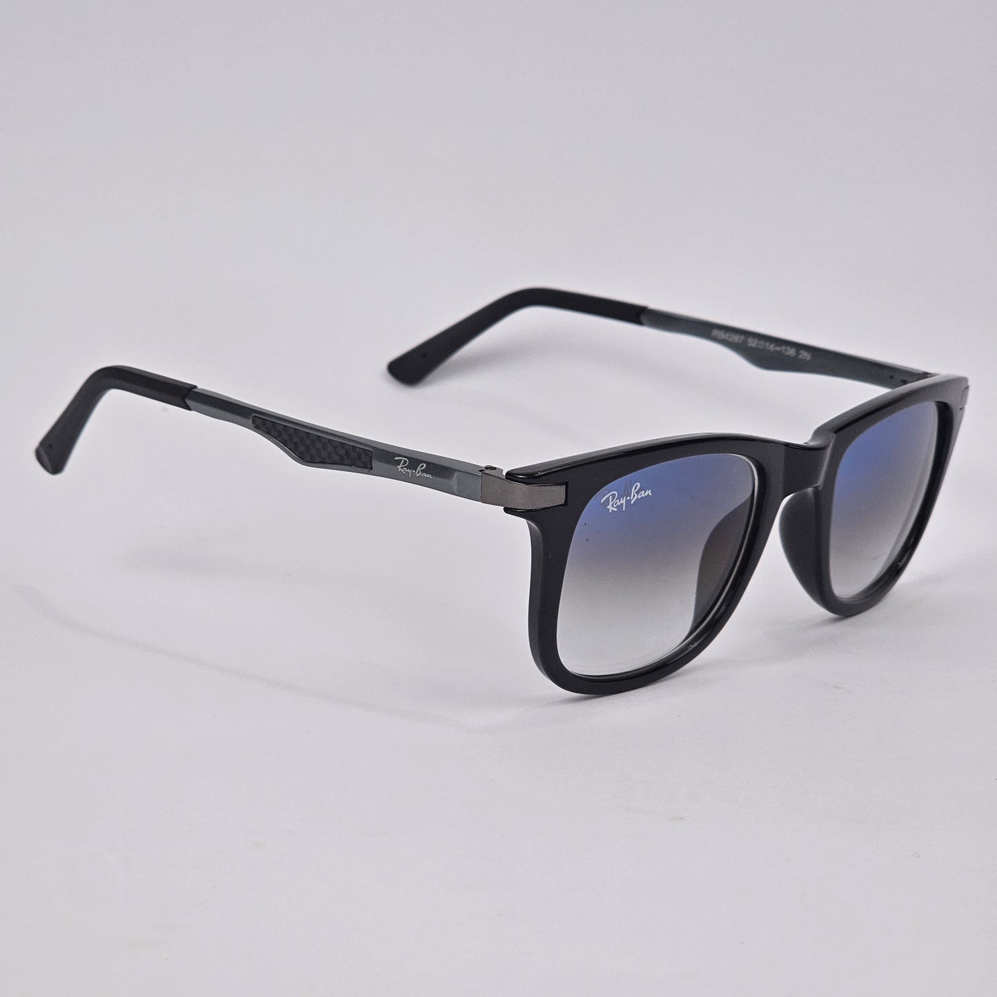 Wayfarer Carbon Fiber - 4287 - RB - Gun Metal/Blue lens - Unisex