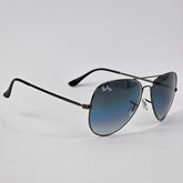 Classic Aviators - BL - 3028 - RB - Gun Metal/Blue - Unisex