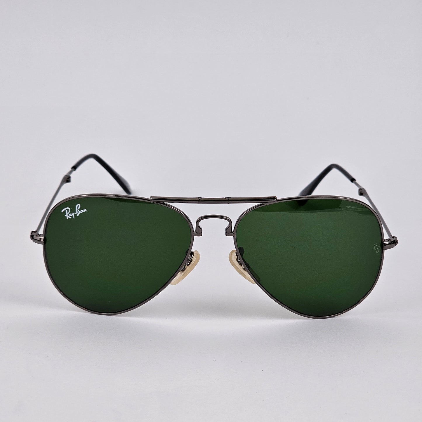 Foldable Classic Aviators - RB - 3025 - Gun metal