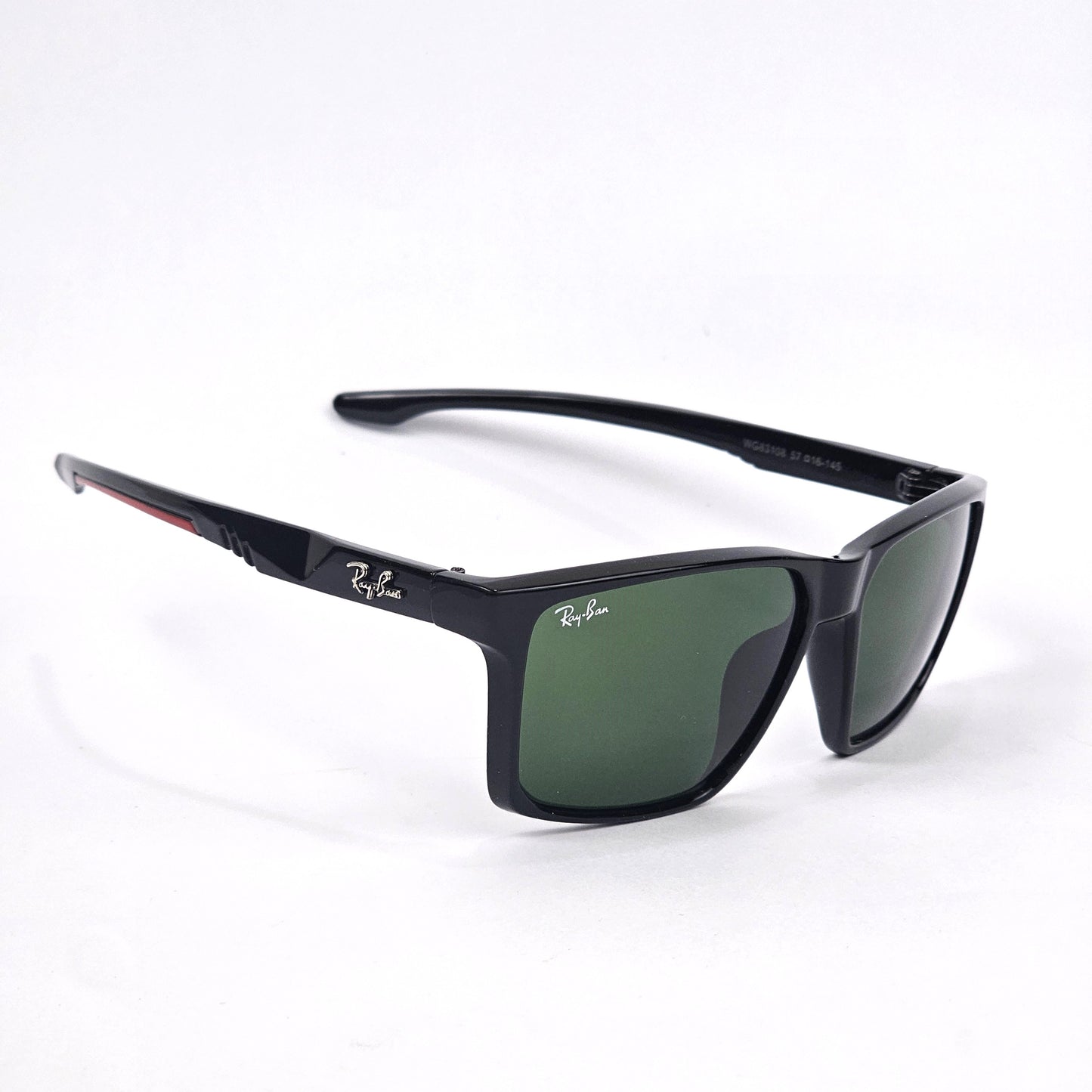Sporty Line Wayfarer - RB - 83108 - Black Gloss