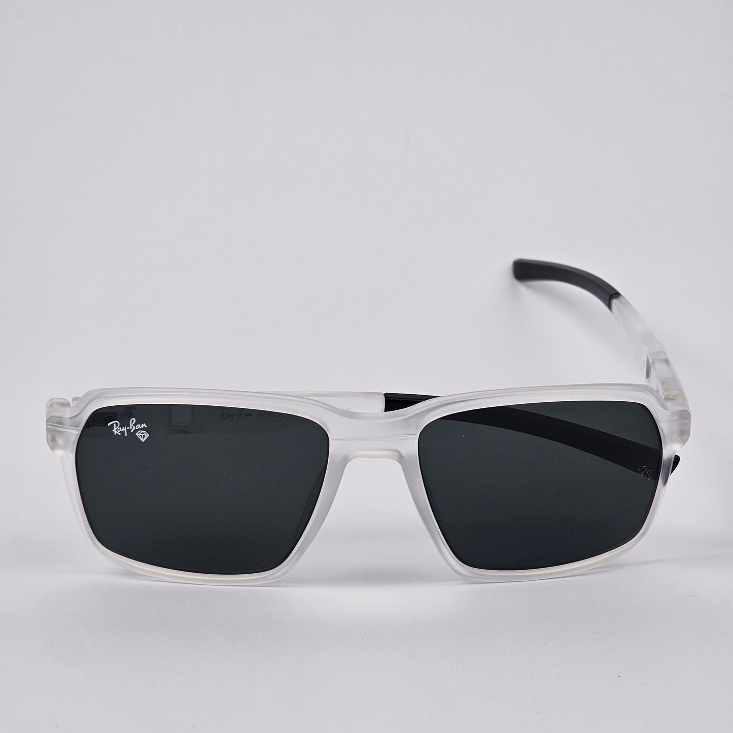 Sport Rectangle Wayfarer - RB - 91141 - White