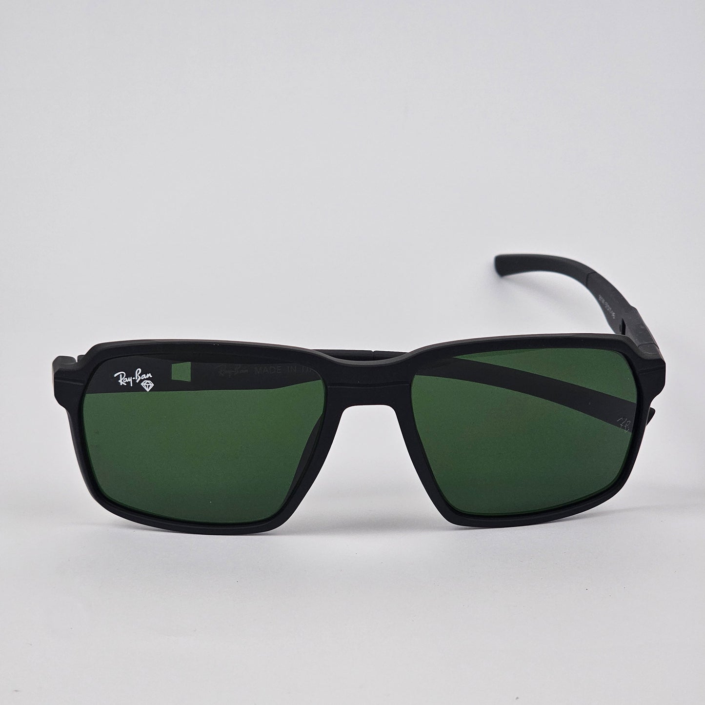 Sport Rectangle Wayfarer - RB - 91141 - Black/Green