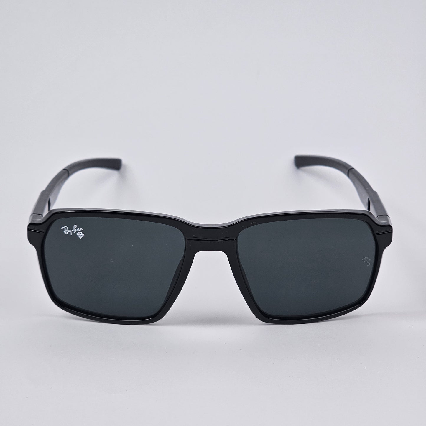 Sport Rectangle Wayfarer - RB - 91141 - Black/Gloss
