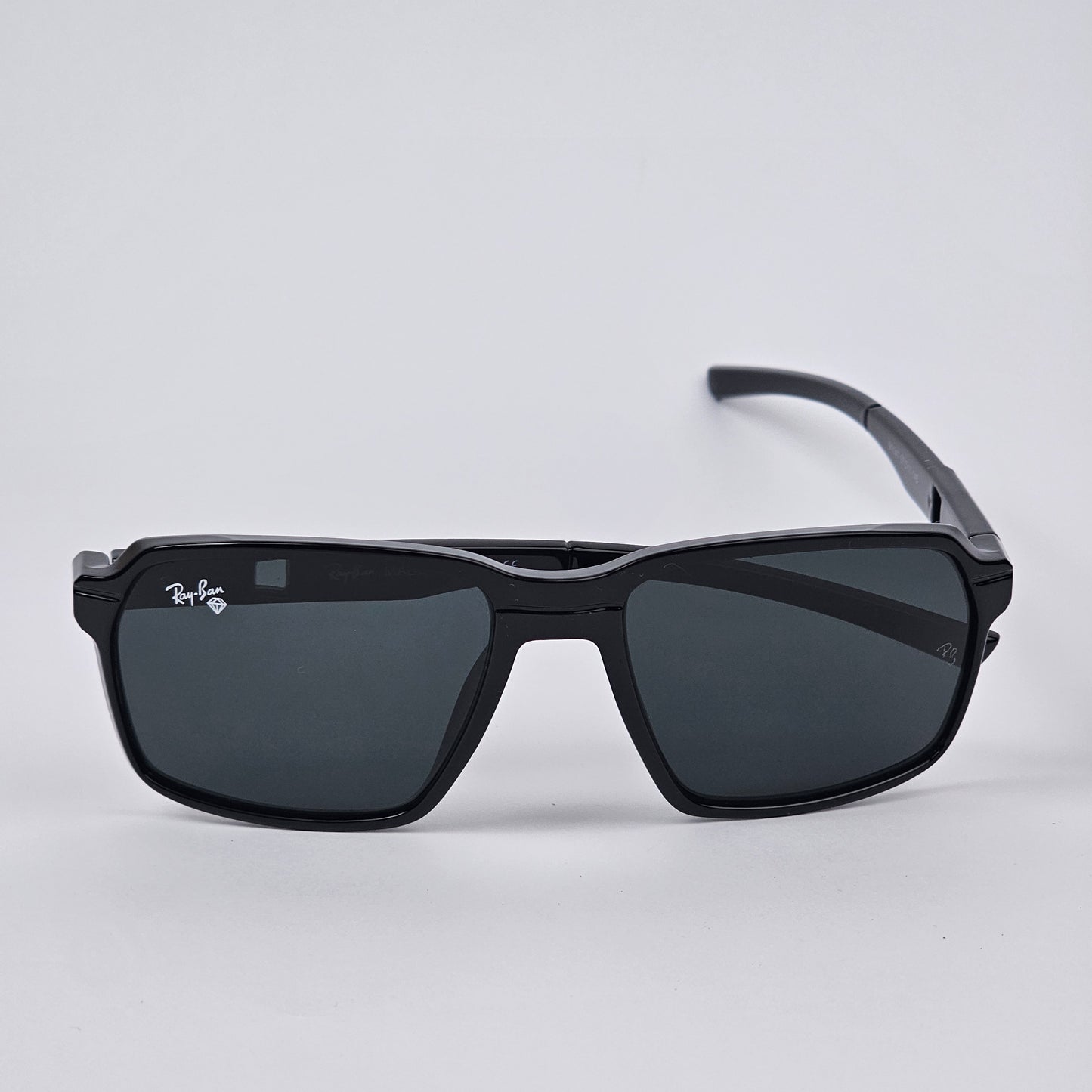 Sport Rectangle Wayfarer - RB - 91141 - Black/Gloss
