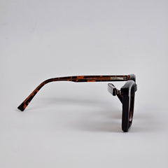 Square - Mont Blanc - Acetate - 7705 - Premium - Polarized - Tortoise