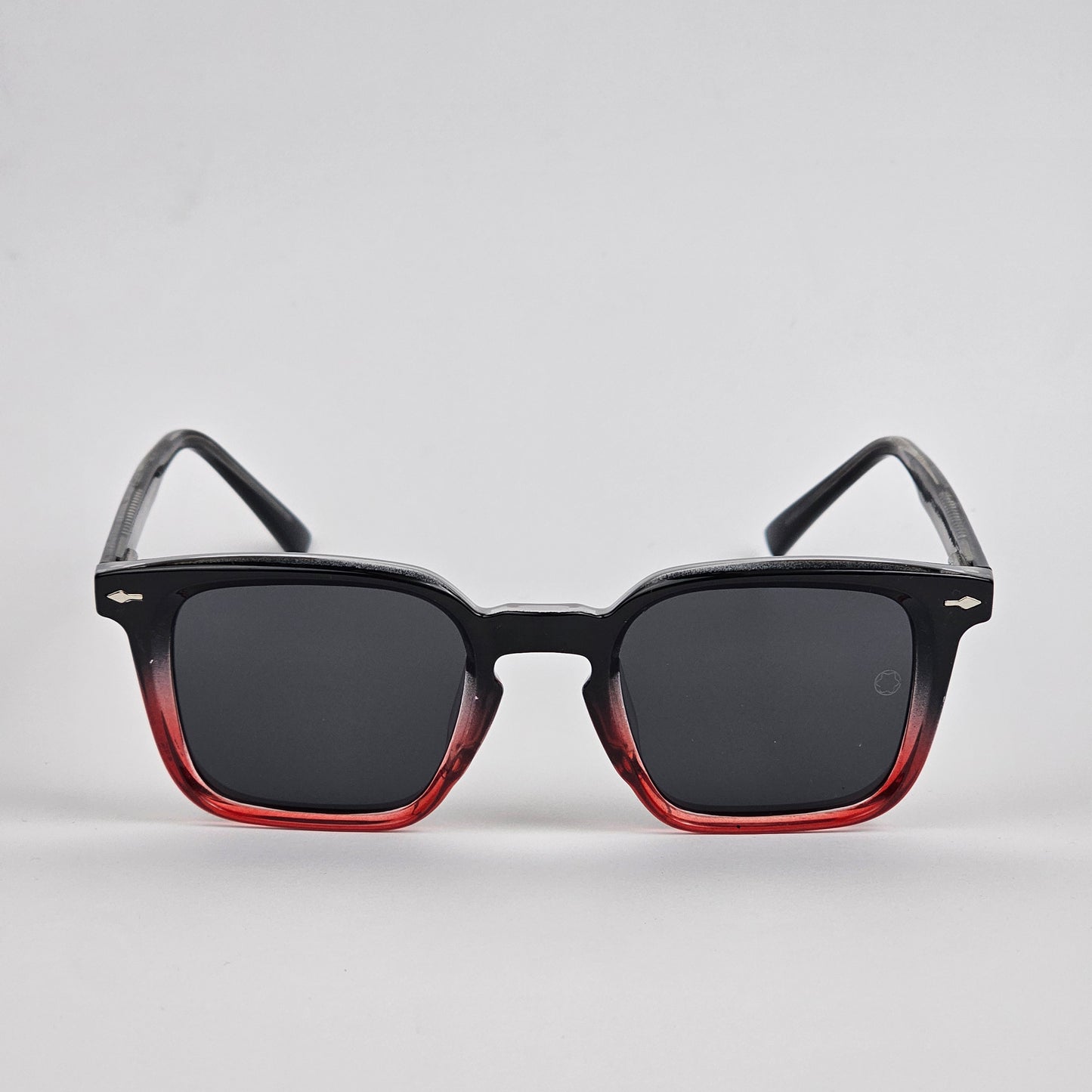 Square - Mont Blanc - Acetate - 7705 - Premium - Polarized - Burnt