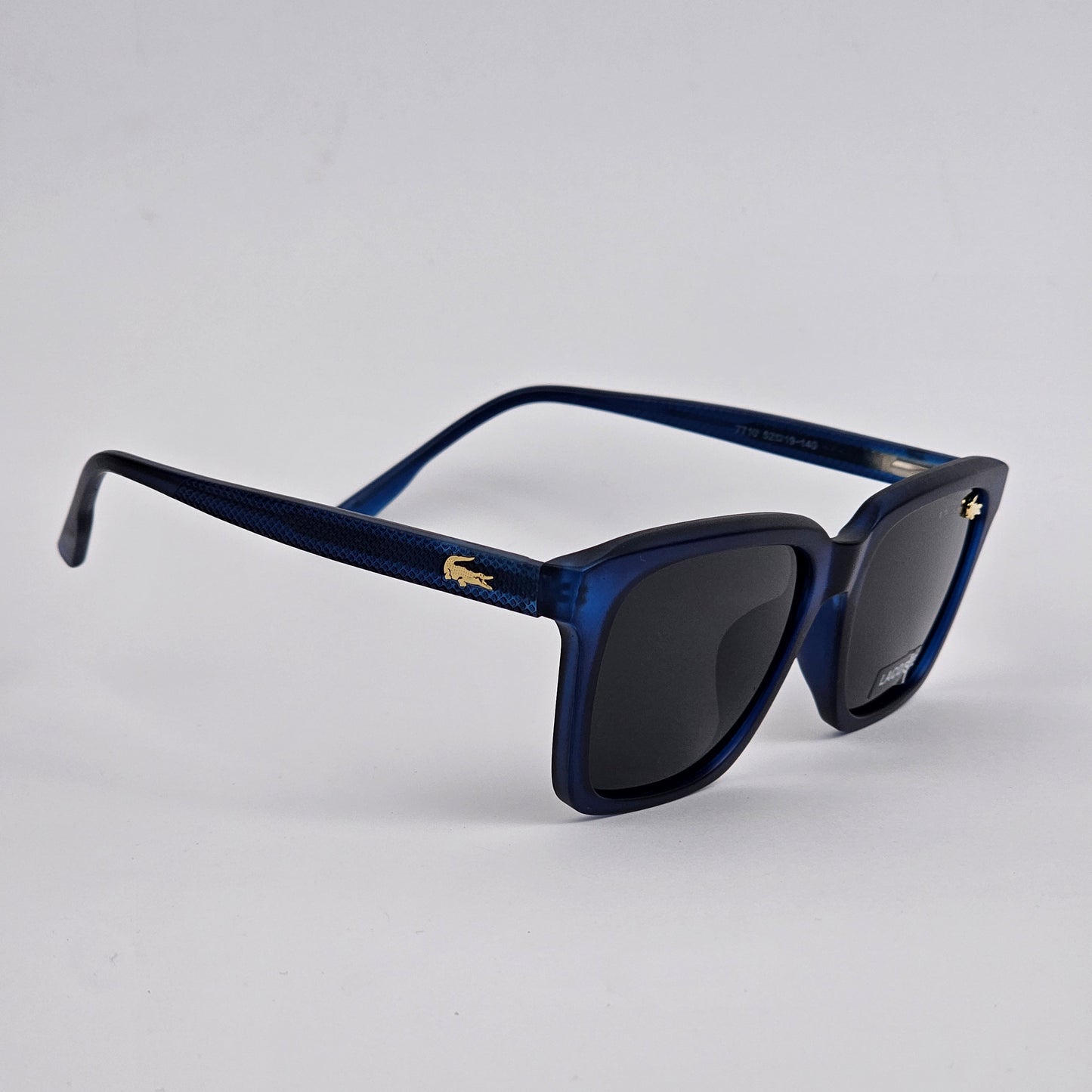 Textured - Lacoste - Acetate - 7710 - Premium - Polarized - Blue