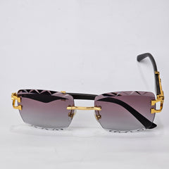 Lion Rimless Bling - Unjaded - Black Gradient