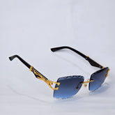 Lion Rimless Bling - Unjaded - Blue