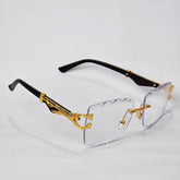 Lion Rimless Bling - Unjaded - Transparent