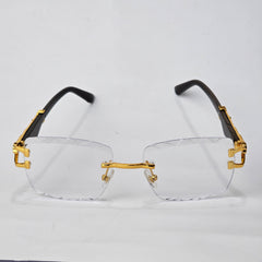 Lion Rimless Bling - Unjaded - Transparent