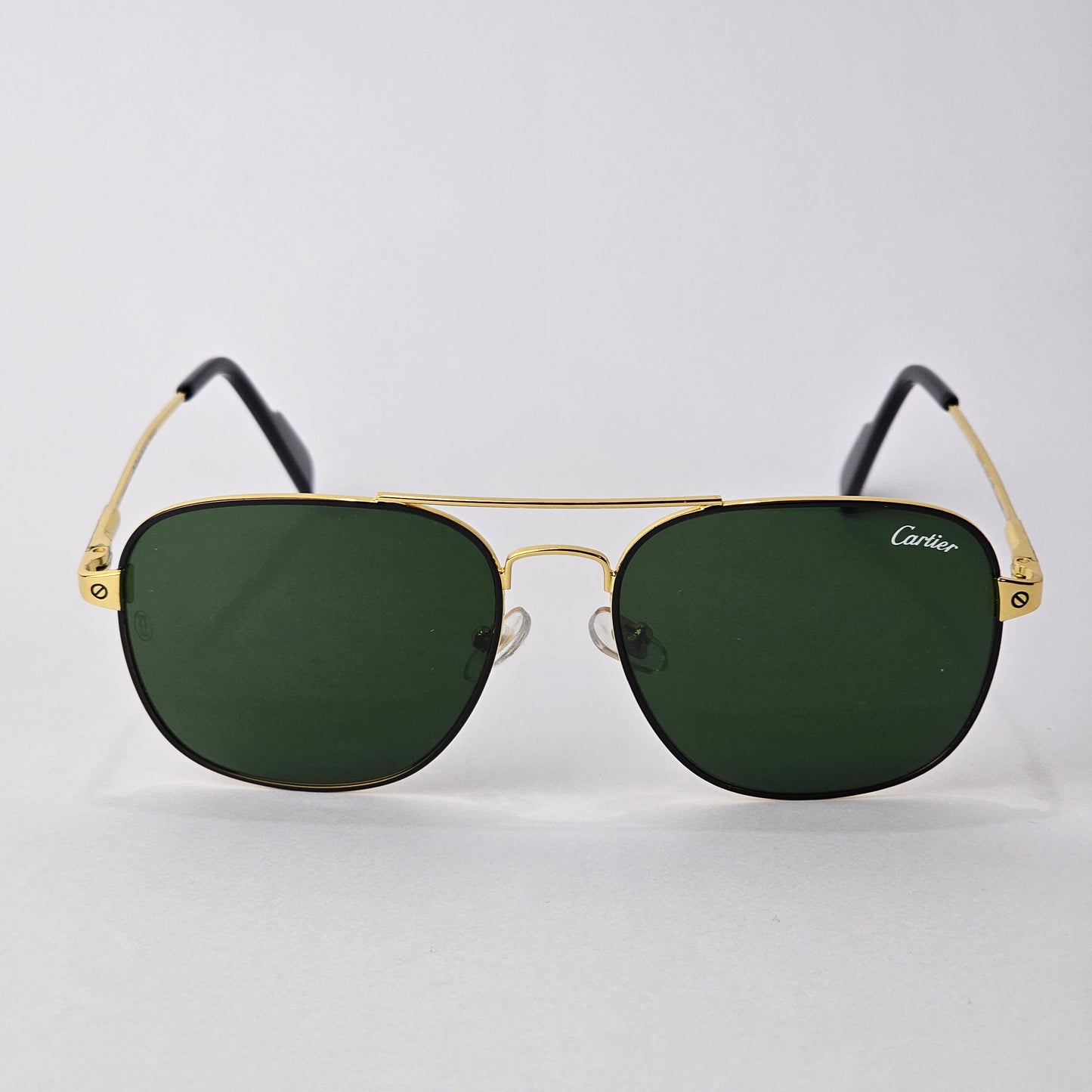 Square Aviator - Cartier - Gold - T8200709 - Unisex