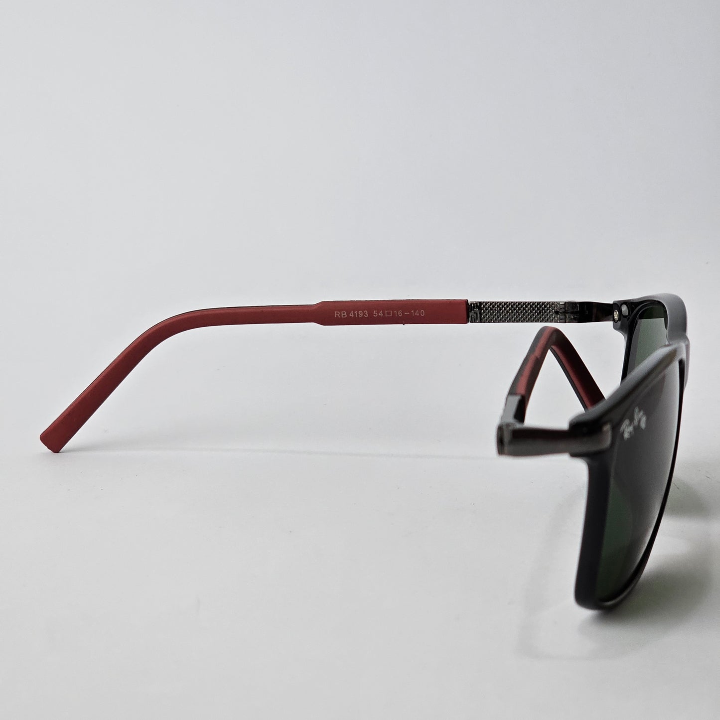 Sleek Textured Wayfarer - 4193 - RB - Gun Metal - Unisex
