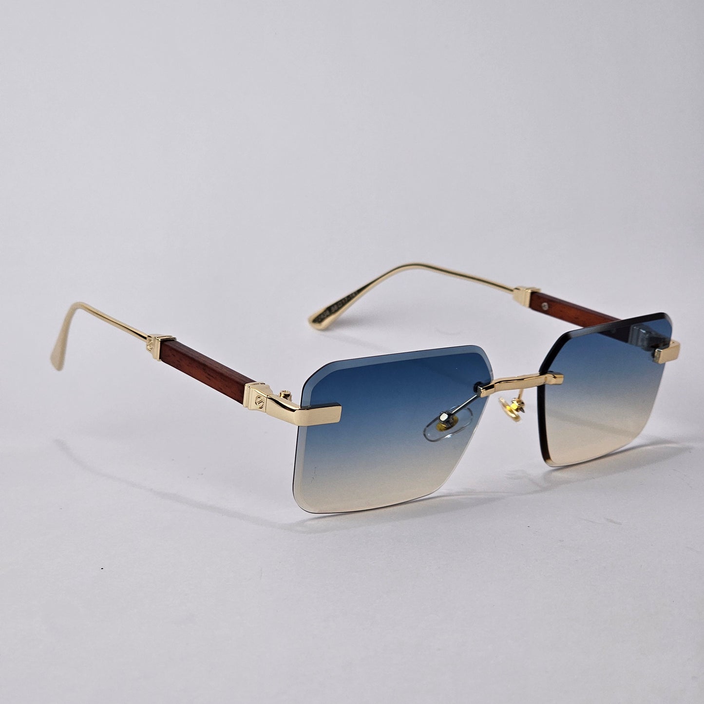 Rimless - Unjaded - 22458 - Gold/Blue