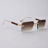 Rimless - Unjaded - 22458 - Gold/Brown Gradient