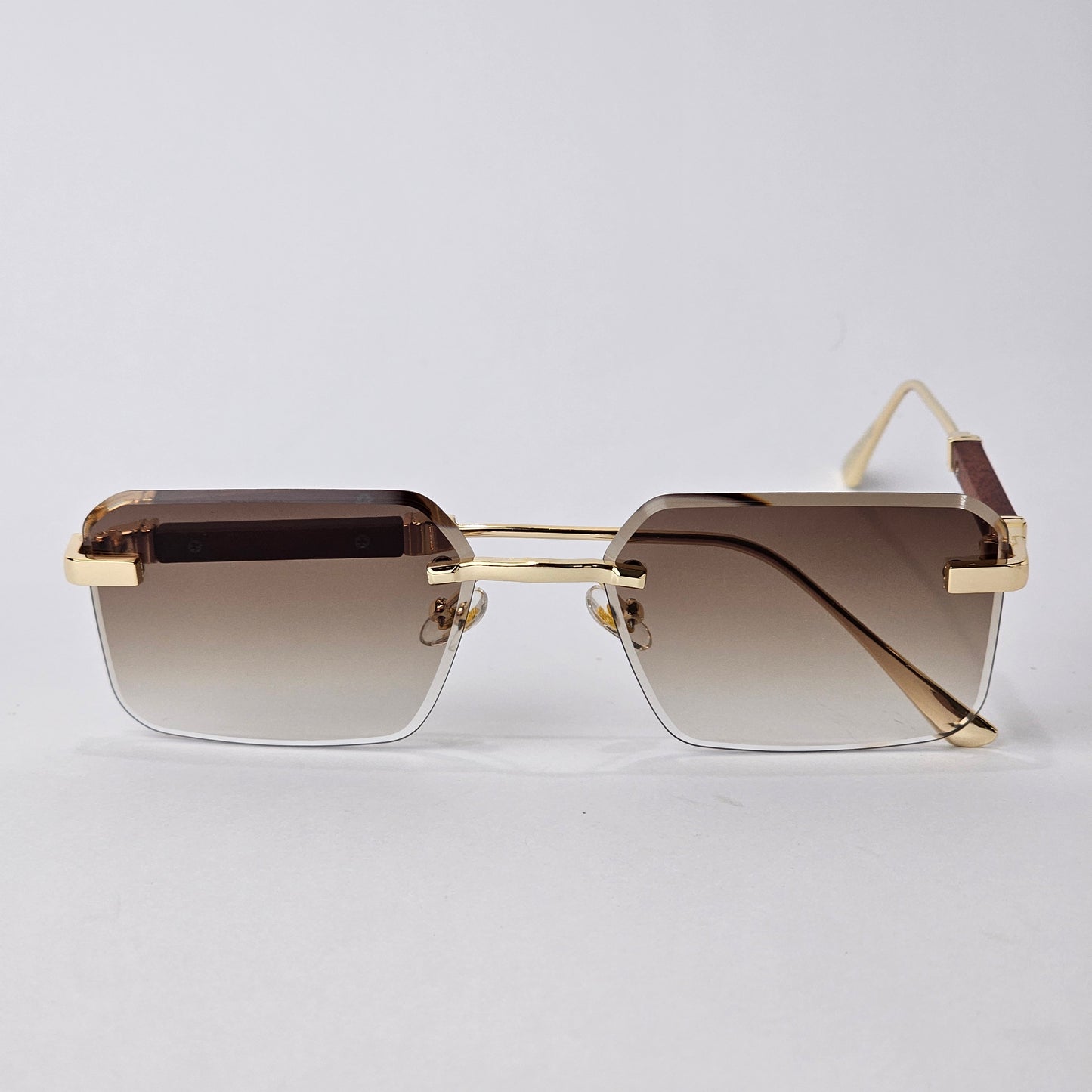 Rimless - Unjaded - 22458 - Gold/Brown Gradient