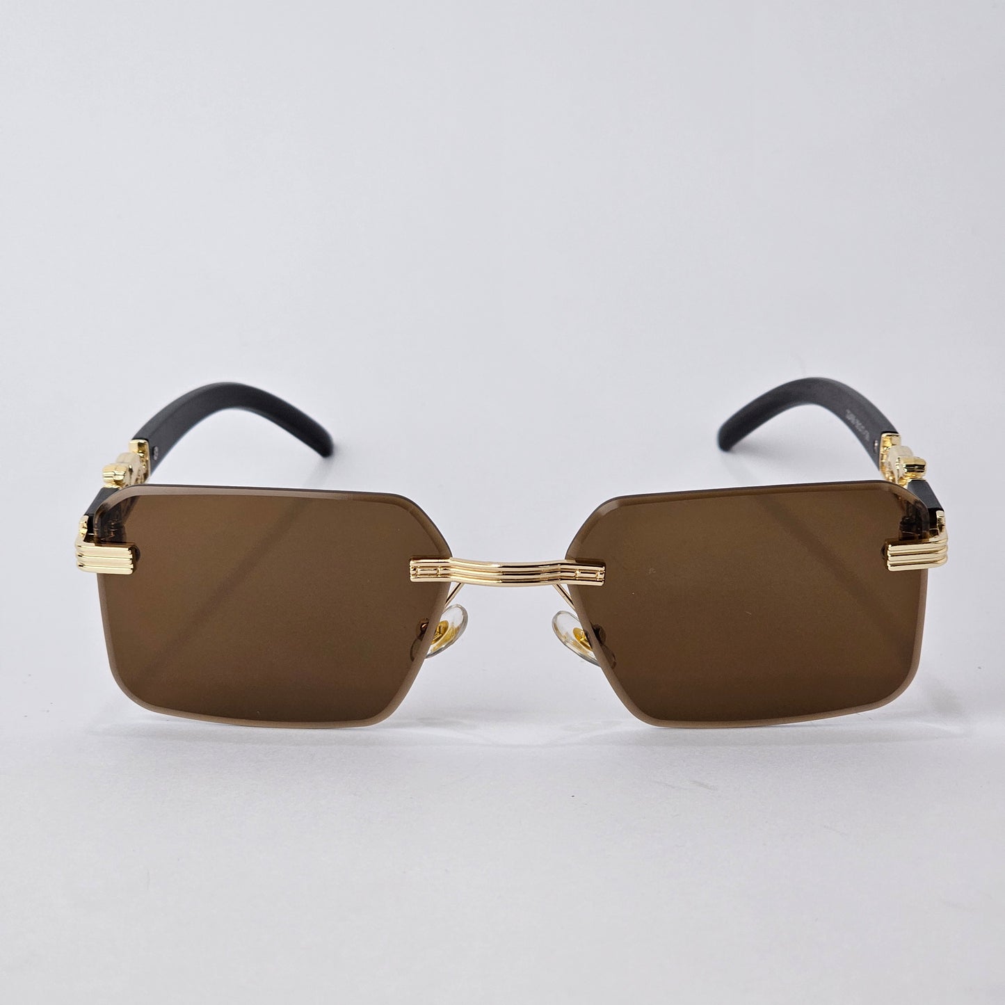 Rimless Panther - Unjaded - 22456 - Gold/Brown