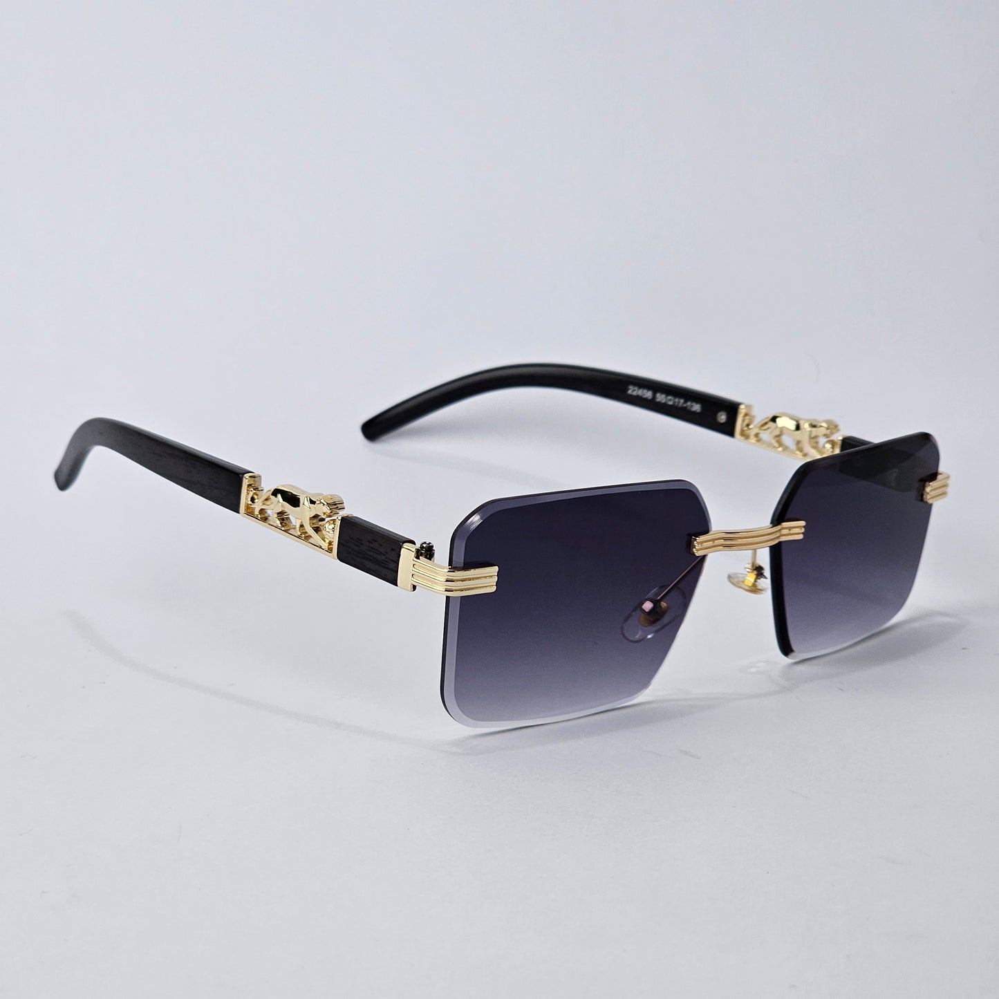 Rimless Panther - Unjaded - 22456 - Gold/Black