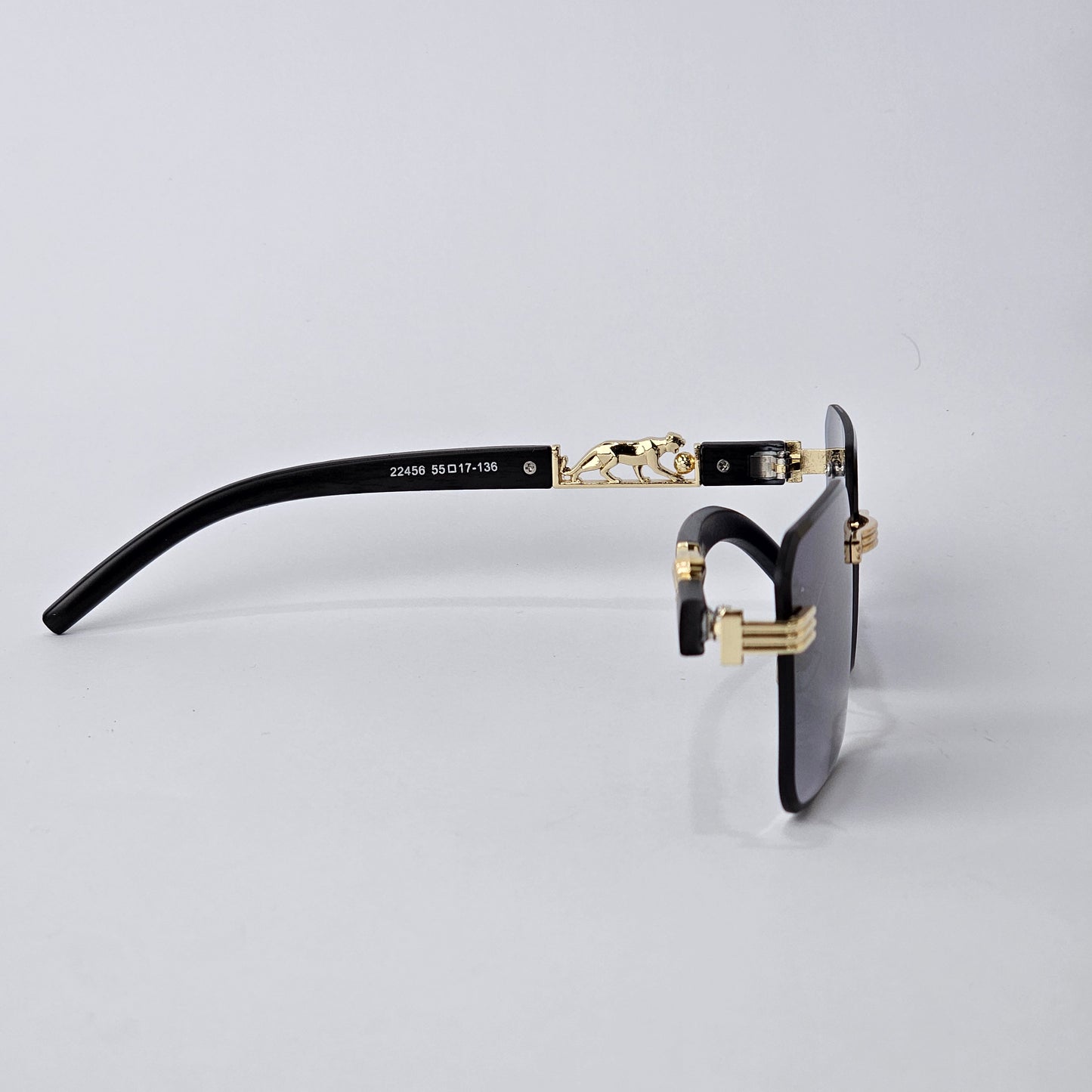 Rimless Panther - Unjaded - 22456 - Gold/Black