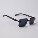 Rimless Wood - Unjaded - 22457 - Black