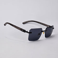 Rimless Wood - Unjaded - 22457 - Black