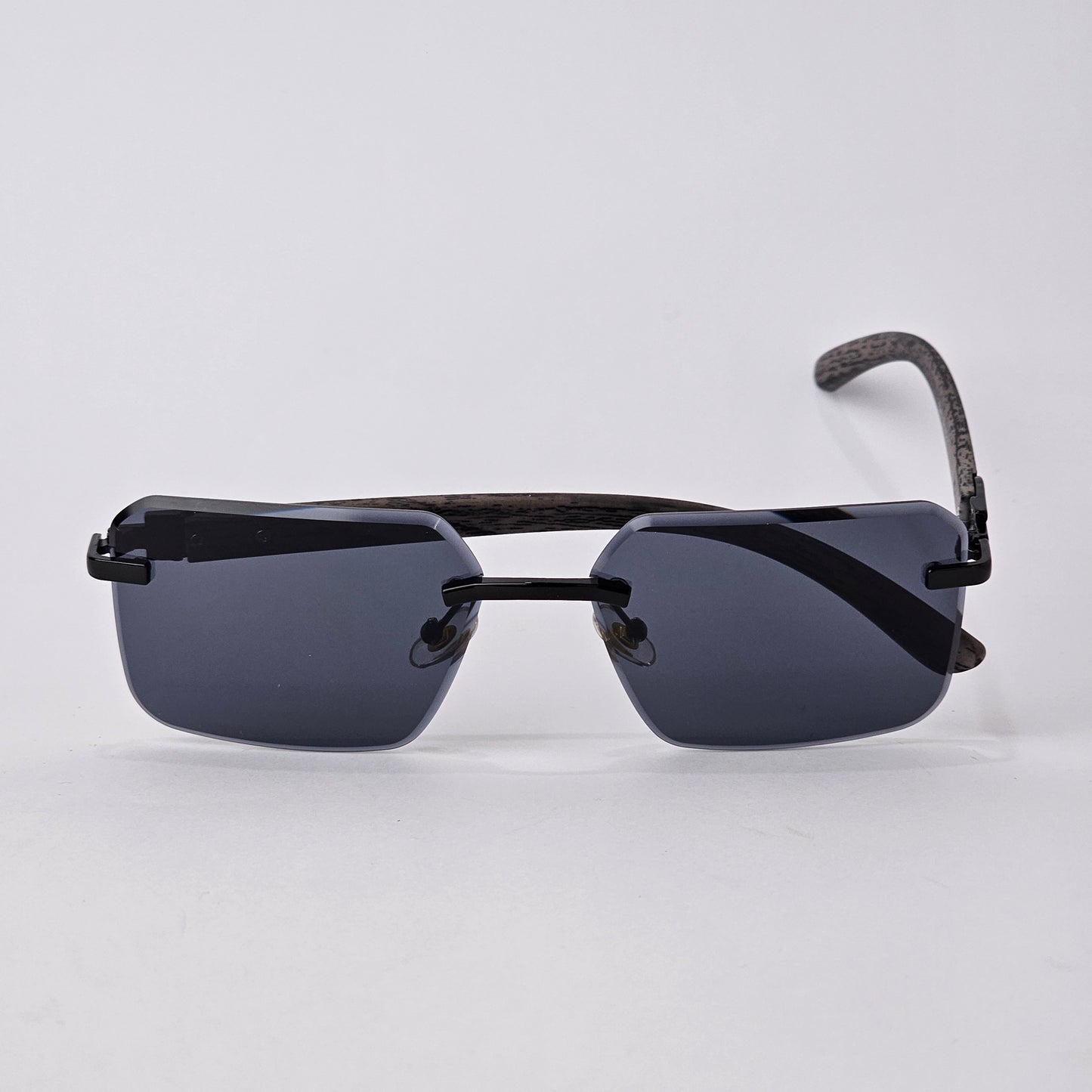 Rimless Wood - Unjaded - 22457 - Black