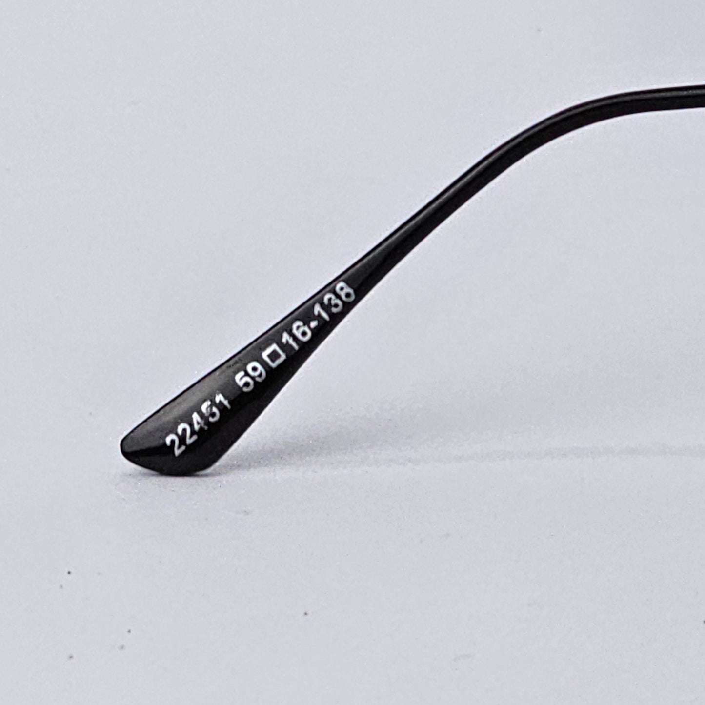 Rimless Bridge - Unjaded - 22451 - Black