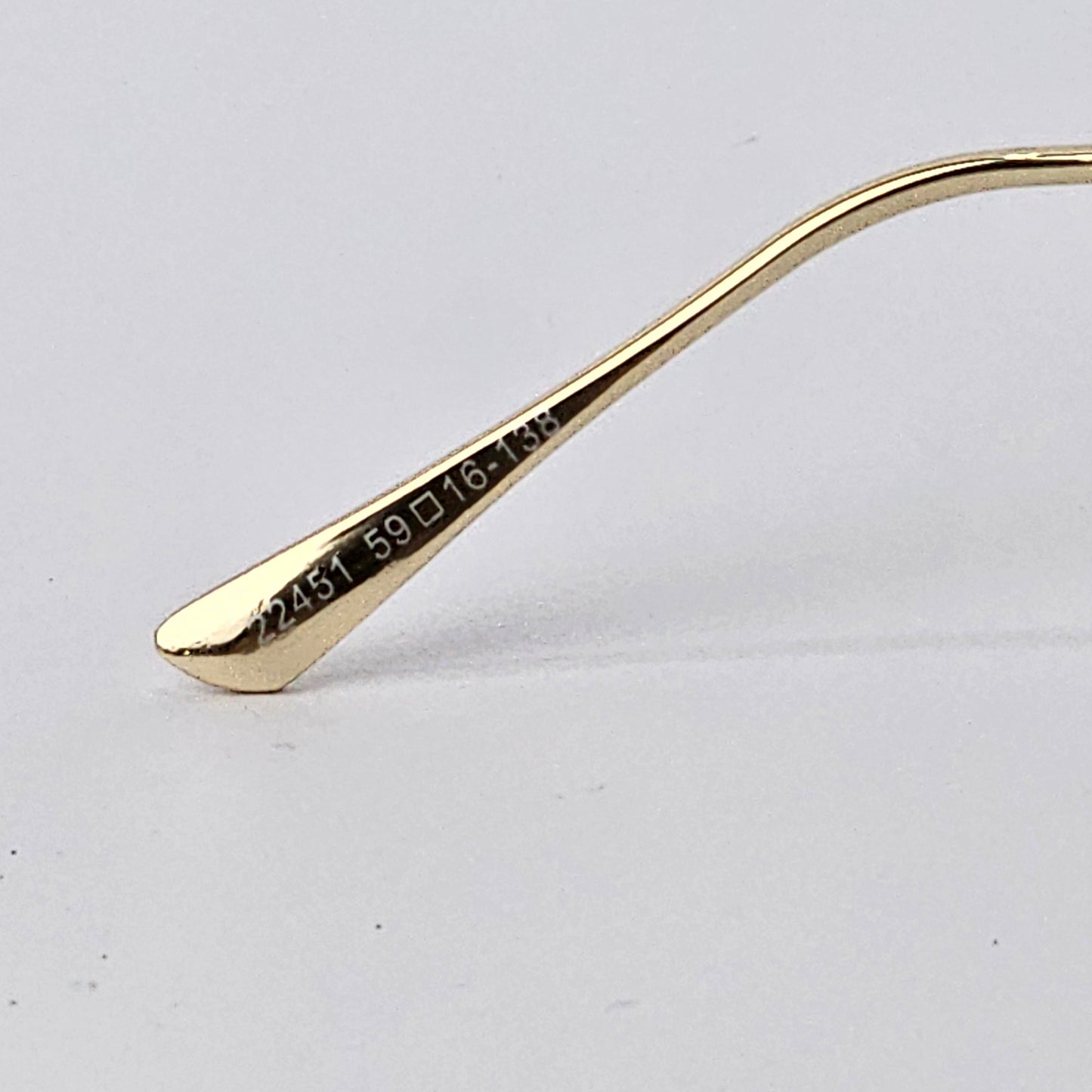 Rimless Bridge - Unjaded - 22451 - Gold/Black