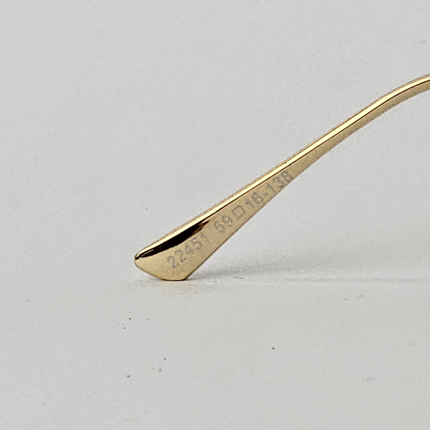 Rimless Bridge - Unjaded - 22451 - Gold/Brown