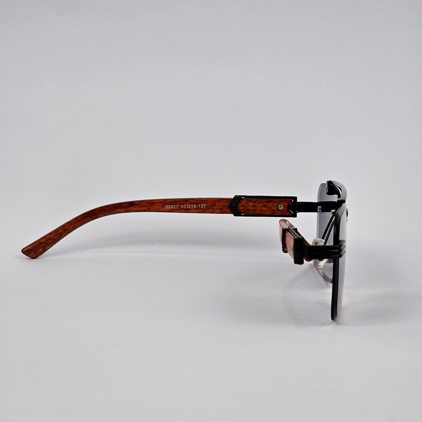 Cartier Rimless Wood - 82317 - Black