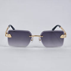 Rimless Triangle - Unjaded - Gold/Black