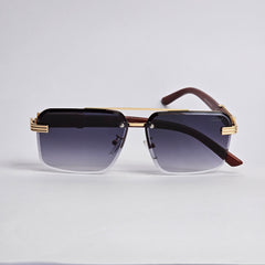 Cartier Rimless PANTHER - 82325 - Gold/Black