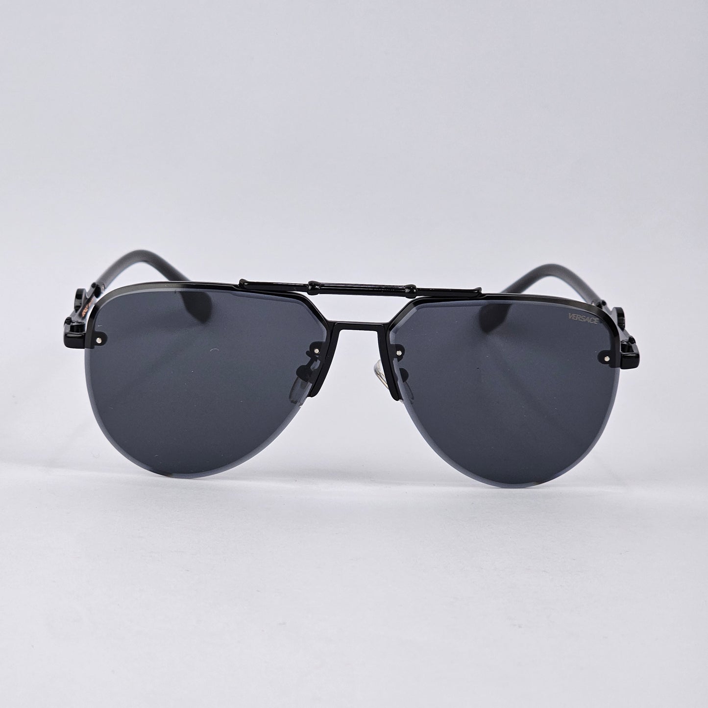 Bling Aviators - Versace - 2653 - Black