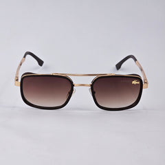 Rectangle Cup - Lacoste - 9017 - Gold/Brown - Unisex