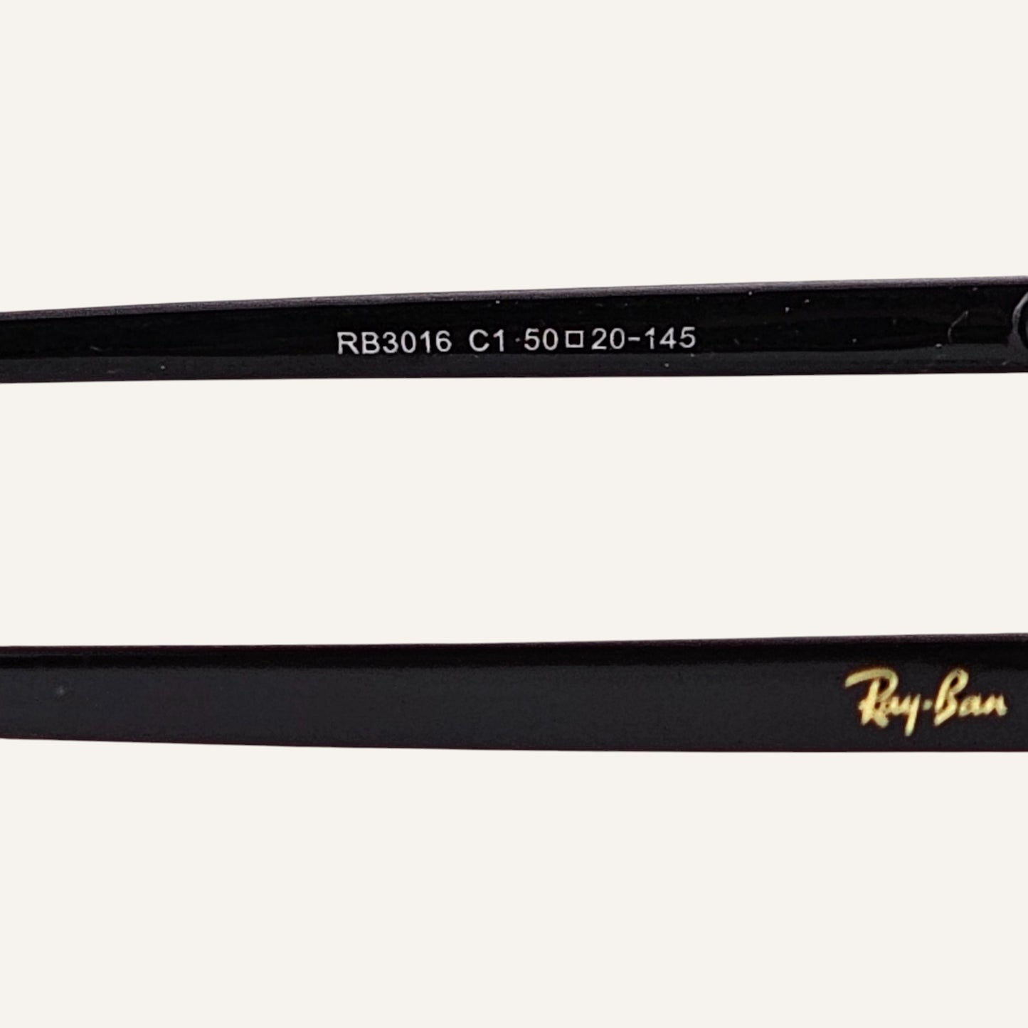 Club Master Round - RB - 3016 - Gold (Polarised) - Unisex