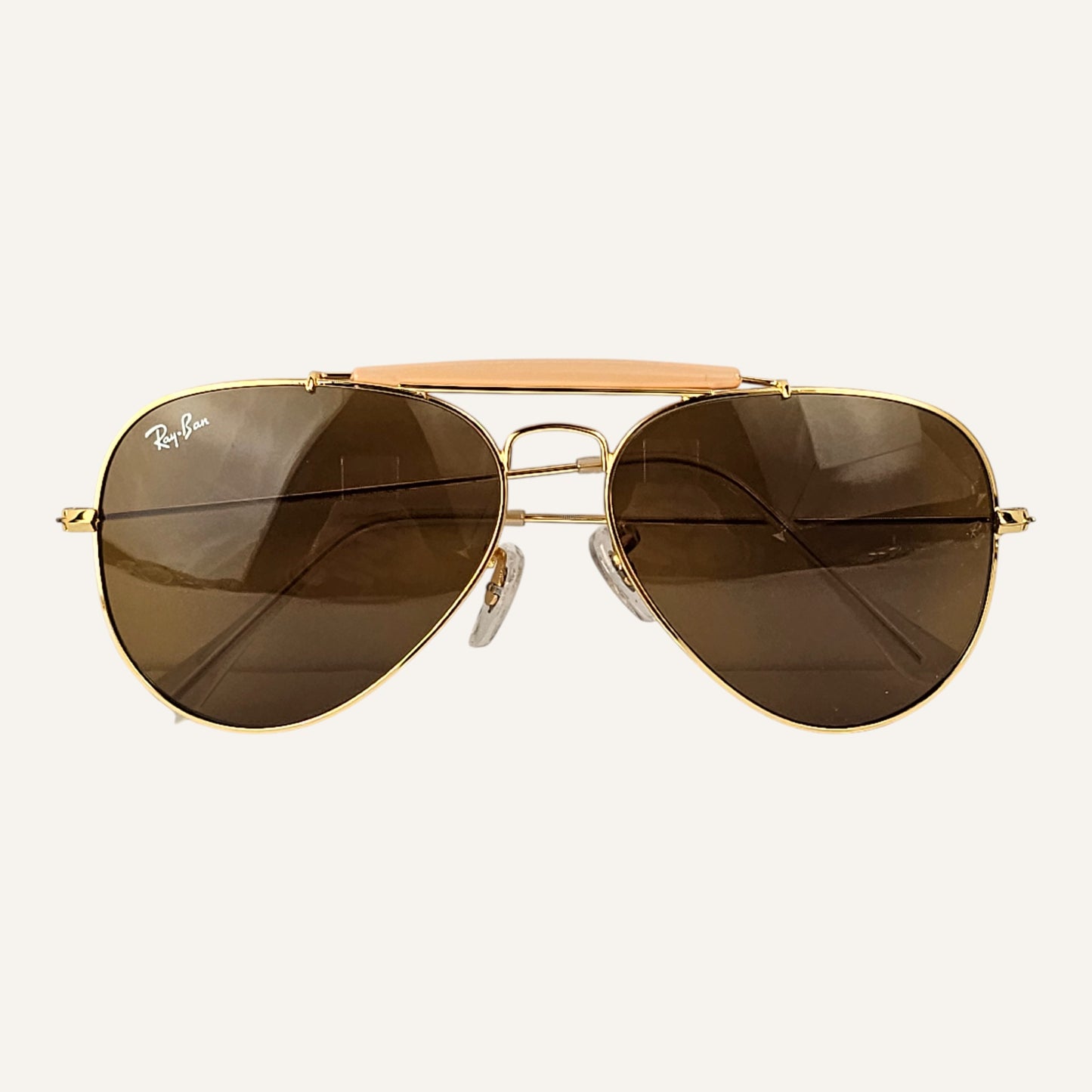 Outdoorsman Aviators - RB - Gold/Brown