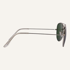 Classic Aviators - RB - 3025 - Silver/Green- Unisex
