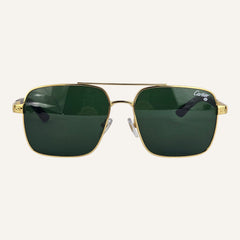 High Aviators - Cartier - Gold/Green - CA25811