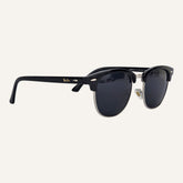 Club Master Round - RB - 3016 - Silver/Black (Polarised) - Unisex