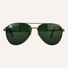 Round Aviators - RB - 5231 - Gun Metal