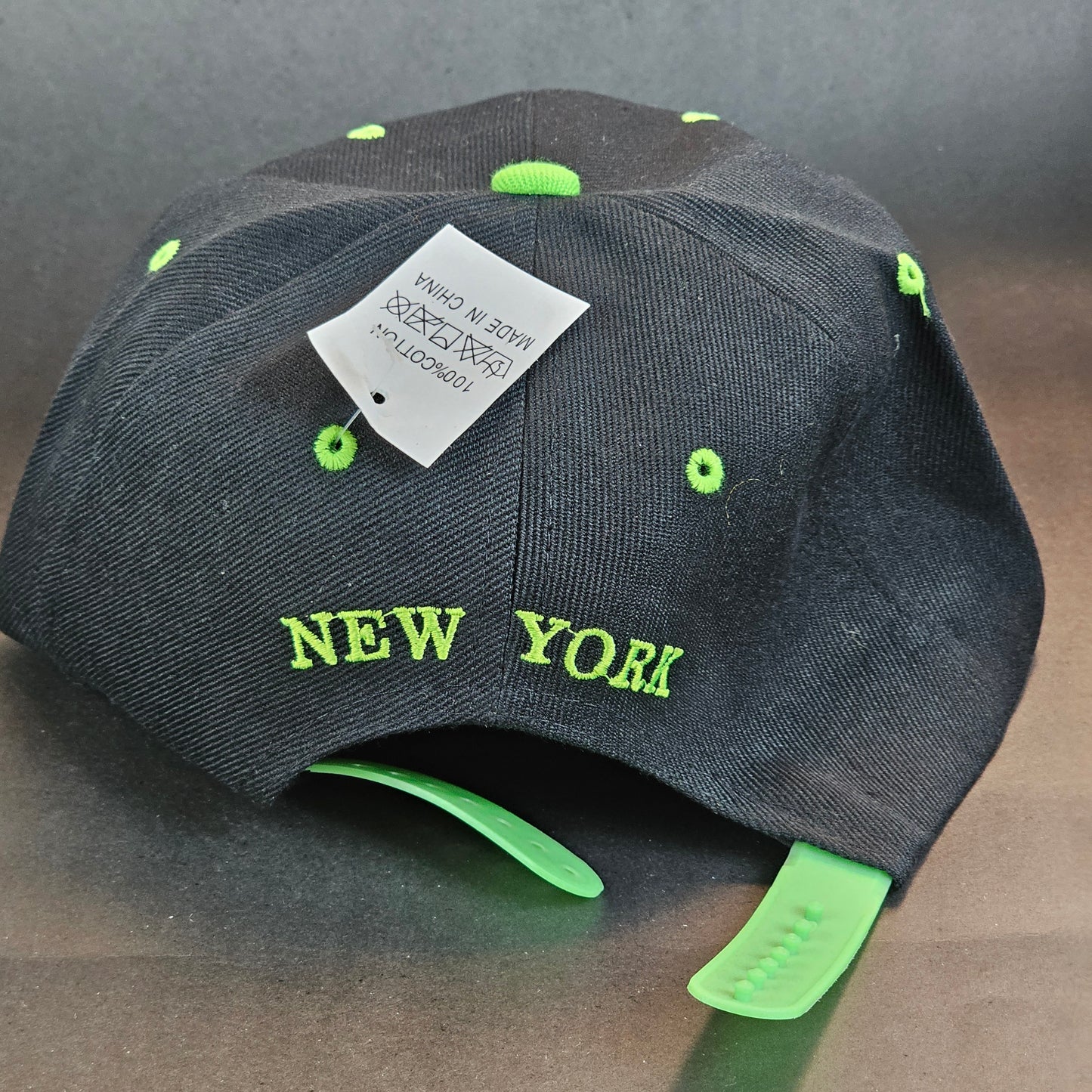 NY - Green/Black - Snapback